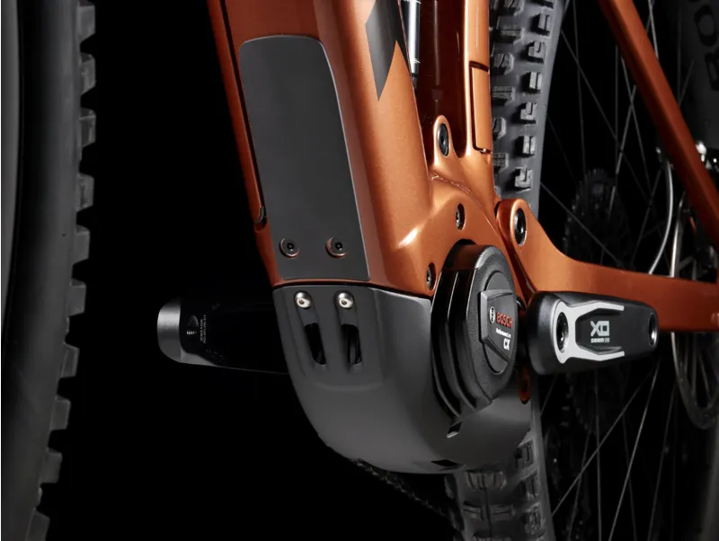 Trek Rail 9.9 X0 AXS Full Suspension Electric Mountain Bike 2024 in Pennyflake-9